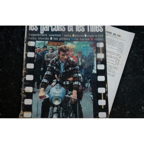 Nous Les Garçons Et Les Filles 3 - Juillet 1963 - Johnny Hallyday - Françoise Hardy Vadim - Ria Bartok - Algérie 63