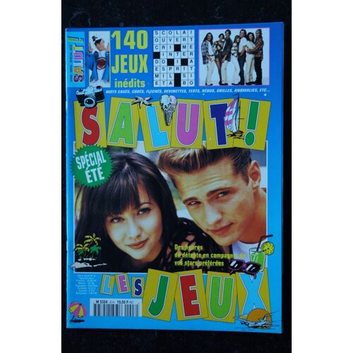 Salut ! Hors Série Spécial Jeux Hs 8 East 17 Bruel Charvet Demouy Hélène Et Nicolas Tori Spelling East 171994 04