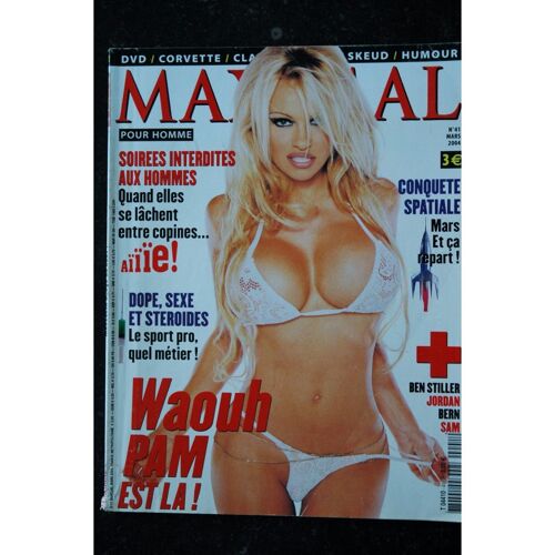 Maximal 41 Mars 2004 Cover Pamela Anderson Ben Stiller