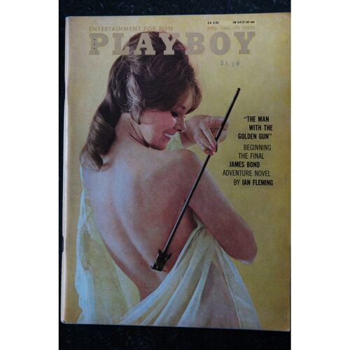 Playboy Us 1965 04 Interview Art Buchwald Playmate Sue Williams James Bond Ian Fleming + Suppléments