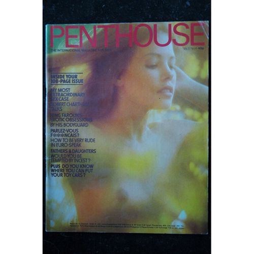 Penthouse Uk Vol 08 N° 04 1973 Cindy Mcdee Robert Chartham