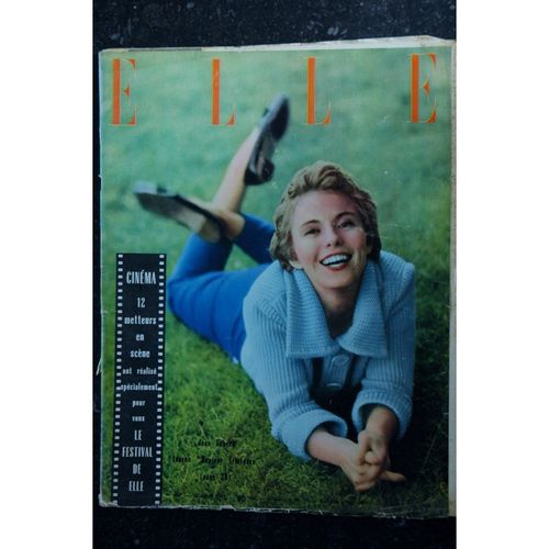 Elle 607 - 12 Aout 1957 - Chanel - Jean Seberg Bonjour Tristesse Marc Allégrel Bernard Blier Vadim