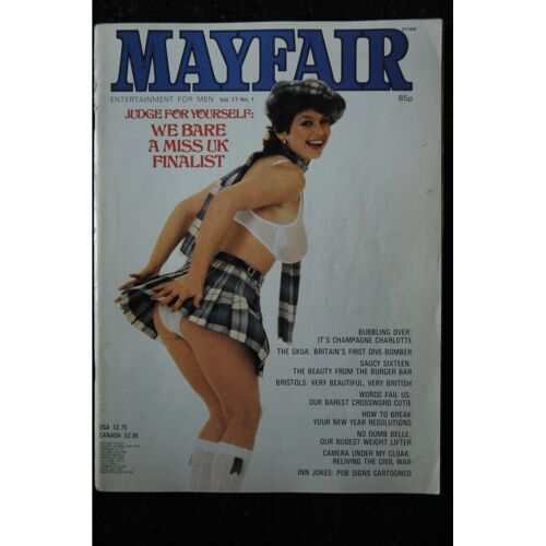 Mayfair Uk Vol 17 N° 01 Debbi Tarrant Charlotte Carter Frankie Green