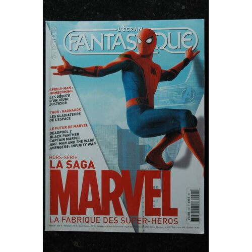 L'écran Fantastique Hors-Série 23 2017 La Saga Marvel Spider-Man Thor Deadpool 2 Captain Marvel Avengers Black Panther