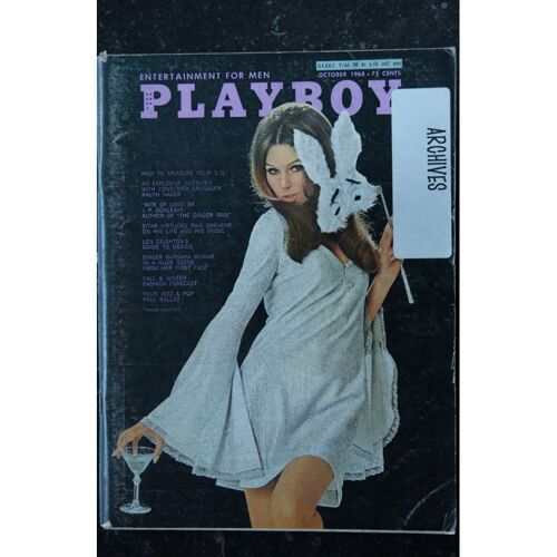 Playboy Us 1968 10 October Interview Ralph Nader Barbara Mcnair Majken Haugedal