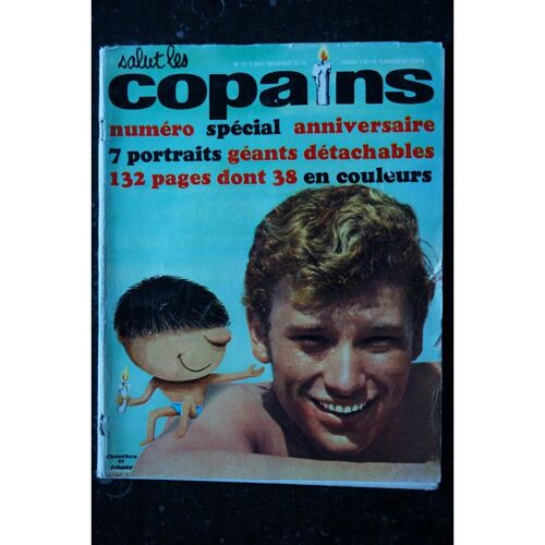 Salut Les Copains N° 12 - 07 1963 - Incomplet Ray Charles Sophia Loren Sheila Dick Rivers