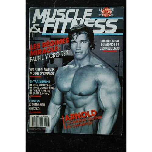 Muscle & Fitness N° 26 1989 Cover Arnold Schwarzenegger Mike Christian