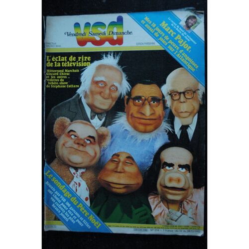 Vsd 274 Decembre 1982 Cover Bebete-Show Stephane Collaro Interview Dalida Le Hit-Parade Du Pere Noël
