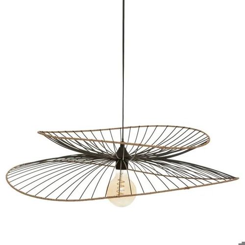 Suspension "Alara" Métal Noir D70cm - Atmosphera Createur D'Interieur