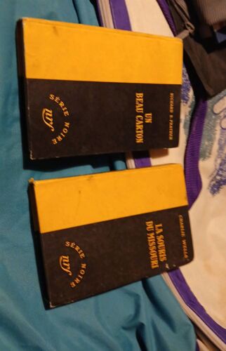 Serie Noire Lot De 2 Livres 145 Et 238.