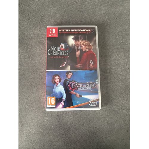 Jeu mystery investigations switch