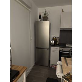 Vends Réfrigérateur combiné CANDY CNQ2T518EX gris