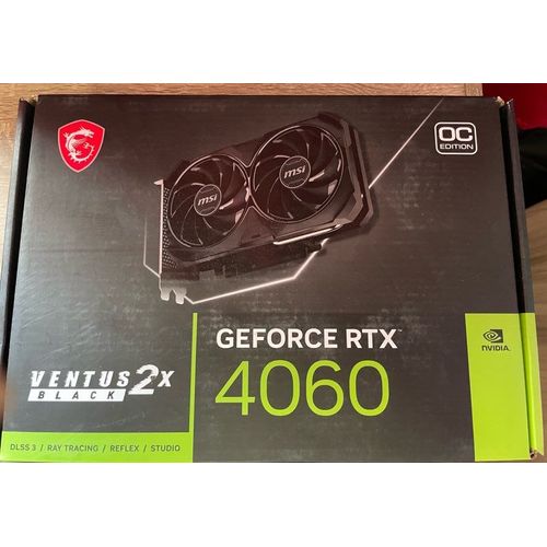 MSI RTX 4060 Ventus 2X Black OC