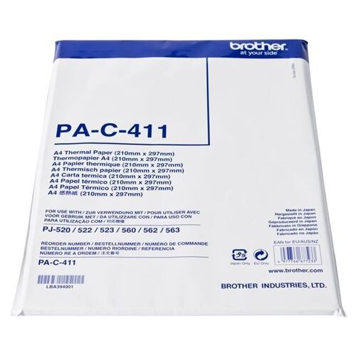 Brother - A4 (210 x 297 mm) 100 feuille(s) papier thermique
