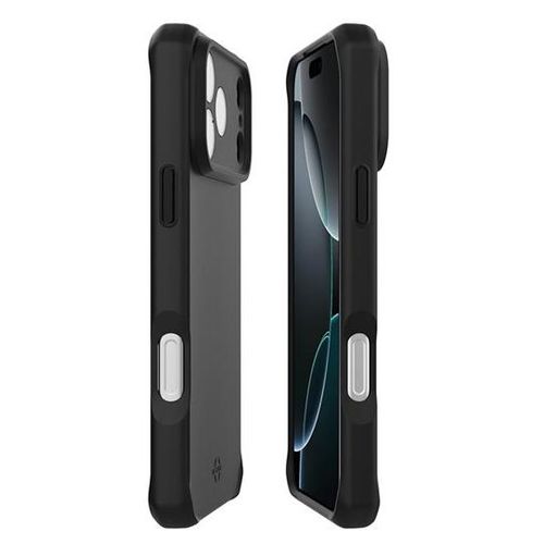 Mobilis SPECTRUM_R - Coque de protection pour téléphone portable - robuste - antimicrobien, 100 % recyclé - Impacthane - noir - B2B - pour Apple iPhone 17 Pro