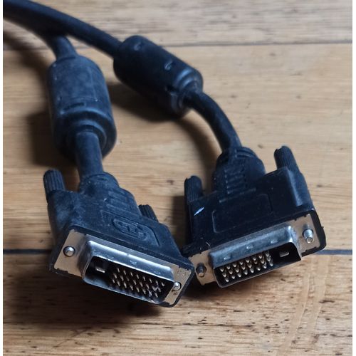 câble dvi-d dual link 1,5m - mâle / mâle