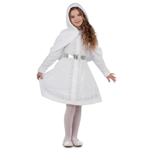 Déguisement Mère Noël Blanc Fille - Taille: 5 - 6 Ans (110 - 122 Cm)