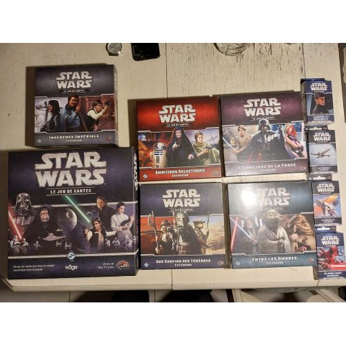 Lot Star Wars Le Jeu De Cartes -Boite De Base Et Extensions