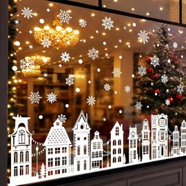 Flocons De Neige à Paillettes - Lot De 3000 Pour Déco Noël & Artisanat | Bleu Et Blanc | Idéal Pour Boules à Neige, Confettis, Tables De Fête - 10