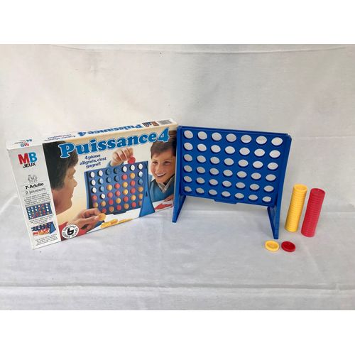 Puissance 4 Complet Jeu Mb Vintage 1984 Jeu De Société Boîte D’Origine 80s Années 80 Milton Bradley 