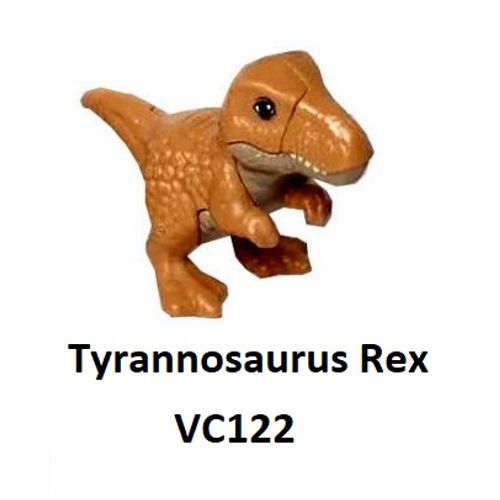 Figurine Kinder (2025) - Jurassic / N° 16 - Le Tyrannosaurus Rex ( Vc122 / Vc-122 ) Avec Bpz
