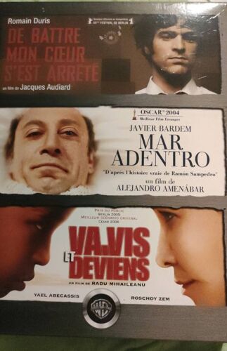 Coffret Dvd , De Battre Mon C?ur S'Est Arrêté, Mar Adentro, Va Vis Et Deviens,