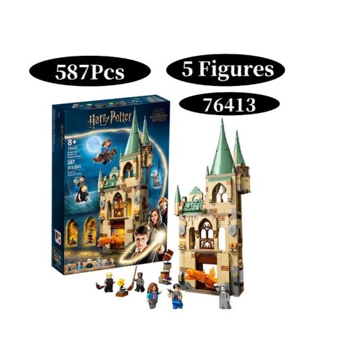Briques De Construction Harry Potter- Tour Du Château - 5 Personnages - 587 Pièces