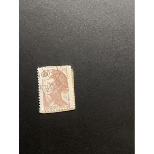 Timbre Gandon D'Ap Delacroix,République Française,Postes 0.60
