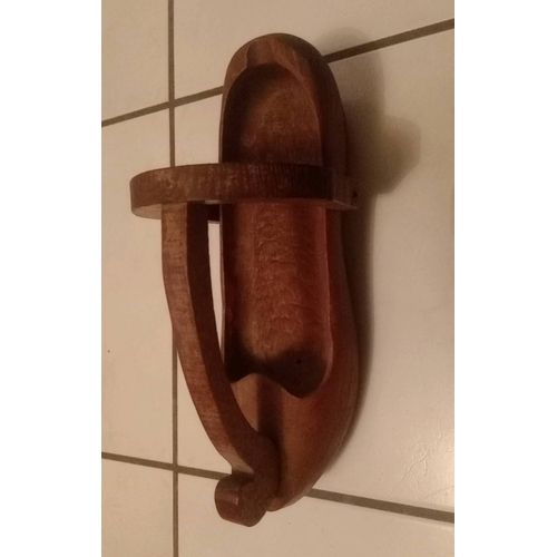 Sabot En Bois Porte Bouteille