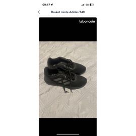 Basket Femme Adidas T40 Couleur Noir