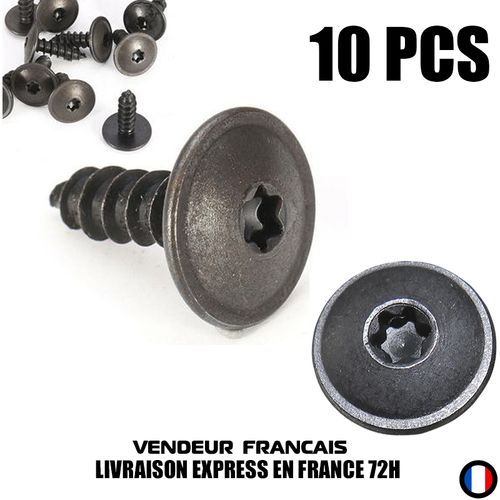 10x Vis Torx Cache Moteur Sous Plateau Pare-Choc Passage De Roue Citroën Peugeot Etc