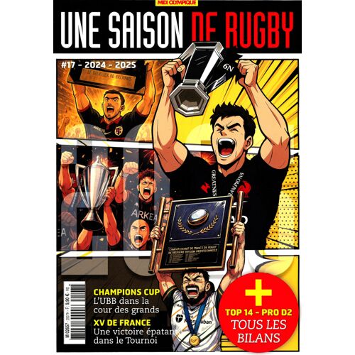Midi Olympique 17 Hs - Une Saison De Rugby 2024 - 2025 Champions Cup / Xv De France + Top 14 - Pro D2