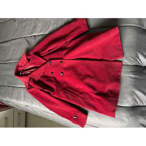 Manteau Long (Rouge) Pour Femme Taille 44