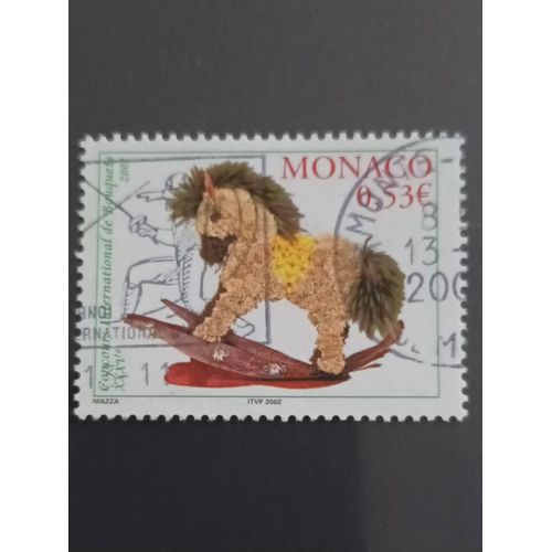 R125 - Oblitéré Monaco N°2320 - Année 2002 -- Concours International De Bouquets--.