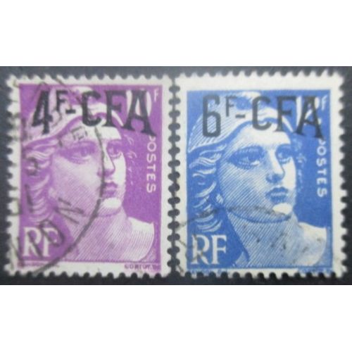 Reunion N°296 Et 299 Oblitérés