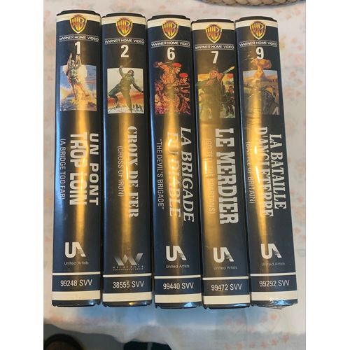 LOT VHS FILM DE GUERRE