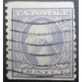 Etats-Unis N°169l Dentelé Verticalement Washington Oblitéré Cote 120 Euros
