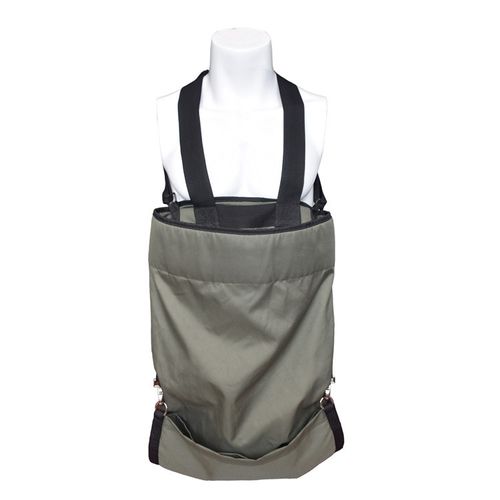 Sac de cueillette d'automne imperméable en tissu oxford 600D résistant et spacieux pour la récolte de fruits (pommes poires prunes etc.) Dimensions : 86 x 49 cm