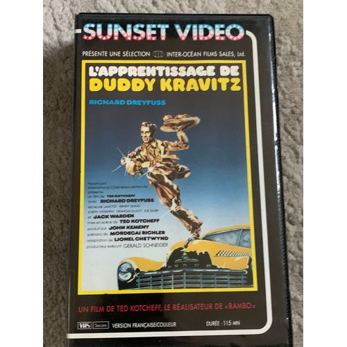 VHS « l apprentissage de DUDDY KRAVITZ »