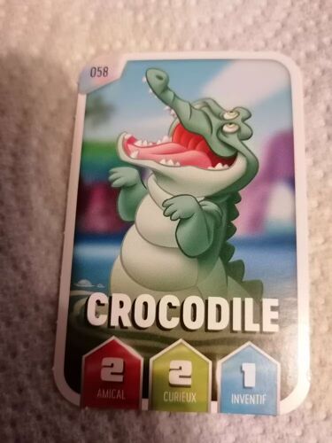 Carte E. Leclerc 2025 - Découvre La Magie De Disney - Crocodile, N°058