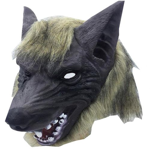 Masque Complet Loup-Garou Réaliste Pour Halloween, Visage Entier Respirable, Ajustement Universel Adulte/Adolescent, Idéal Pour Fêtes Costumées, Carnavals Et Soirées D'horreur