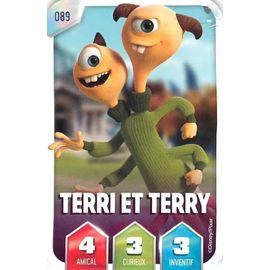 Carte E. Leclerc 2025 - Découvre La Magie De Disney - Terri Et Terry, N°089