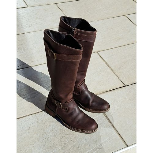 Bottes Femme Taille 36 Cuir Marque Bata