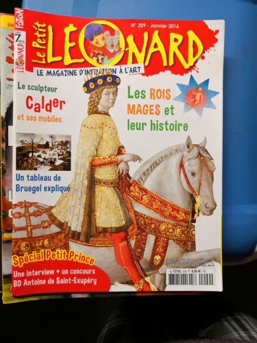Revues "Le Petit Léonard" : N° 209 Janvier 2016