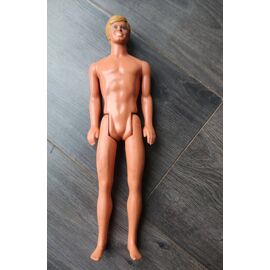 Poupée Mannequin Vintage Ken De Mattel - Année 1968 - Occasion - Fabriqué En Malaisie
