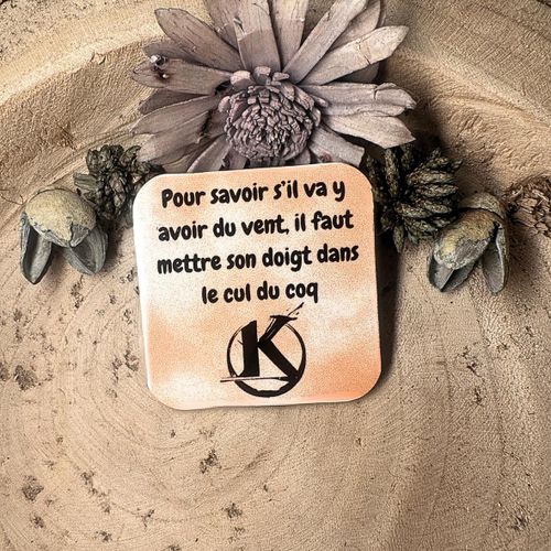 Magnets personnalisé - Kaamelott - "Cul du coq" - humour