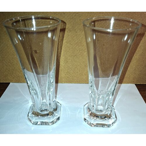 Lot De 2 Verres À Ricard Ou Pastis Vintage