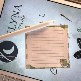 Post-It Personnalisé - Grenouille - Fait À La Main