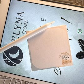 Post-It Personnalisé - Fleurs Pastel - Fait À La Main