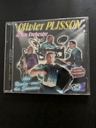 Olivier Plisson Et Son Orchestre - Aux Rendez-Vous Des Souvenirs - Vol 2 - 18 Titres Pour Danser -Accordeon